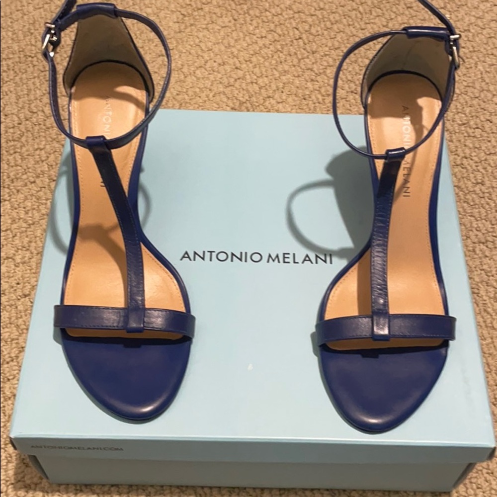 Antonio Melani Audrey in Bright Navy- Size 7 1/2